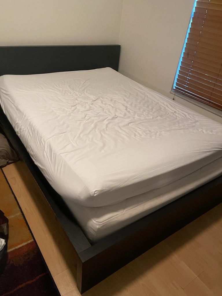 Queen size Bed Frame from IKEA “Malm”