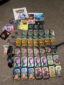 Prismatic empty tins/coins