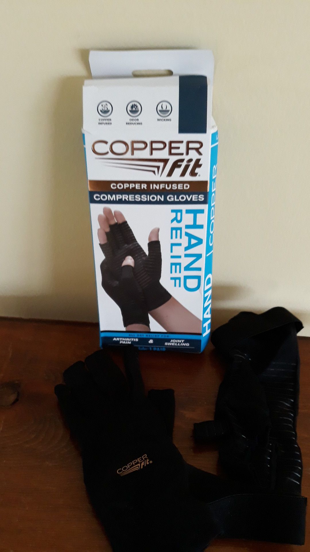 COPPER fit Compression Gloves
