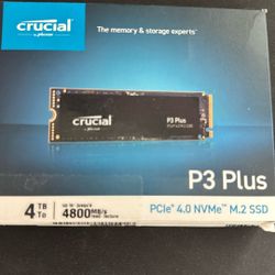 Crucial P3 Plus 4tb M.2 SSD