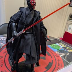 Darth Maul autographed figure