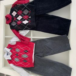 Boys Size 3T Sweater Vest Suits