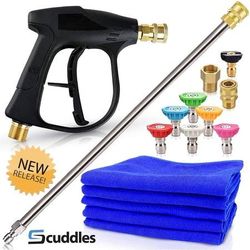 Scuddles Pressure Washer | Wand Extension includes 7 different nozzles