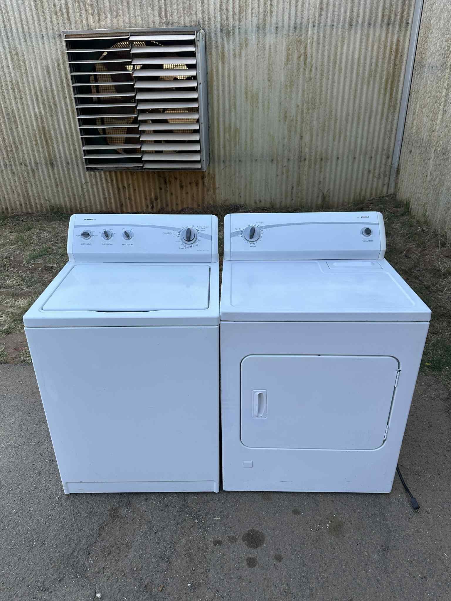 Kenmore Washer And Gas Dryer