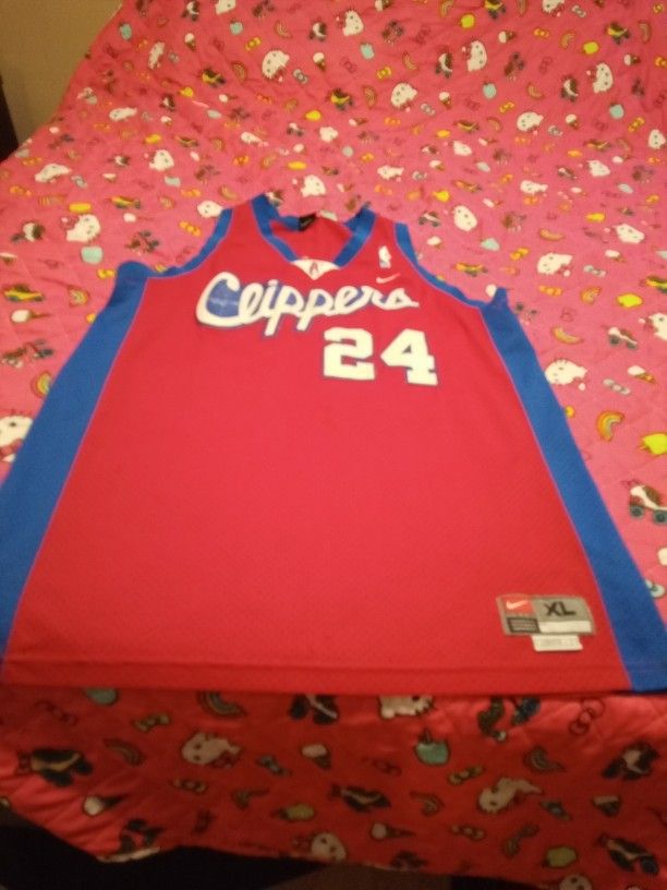 Nike Basketball Jersey Size XL Adults Clippers Number 24 Miller 