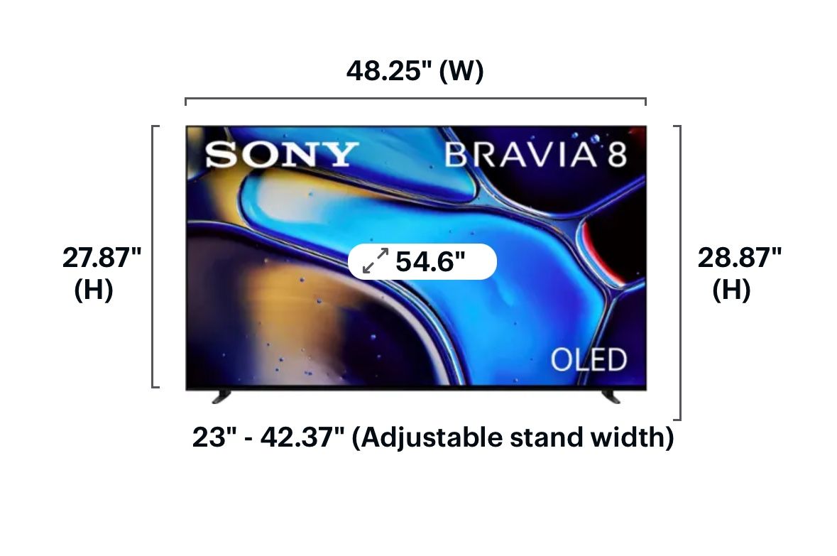 ony - 55" Class BRAVIA 8 OLED 4K UHD Smart Google TV (2024)