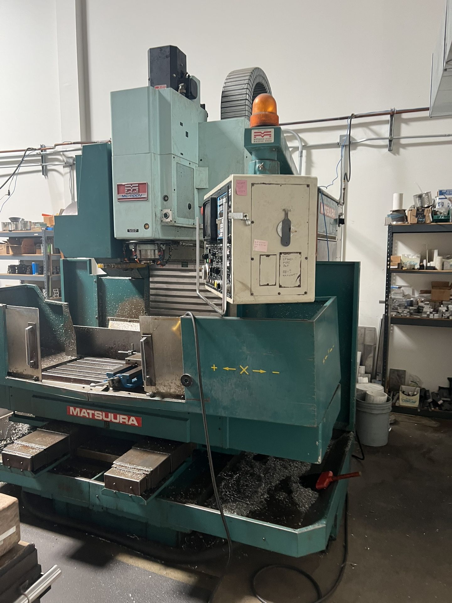 Matsuura mc 800v Cnc Mill (Closed Down Shop)