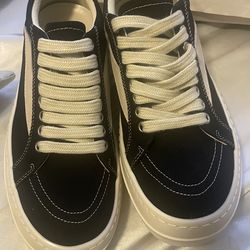 Rick Owens DRKSHDW Hollywood Vintage Low 'Black Milk'
