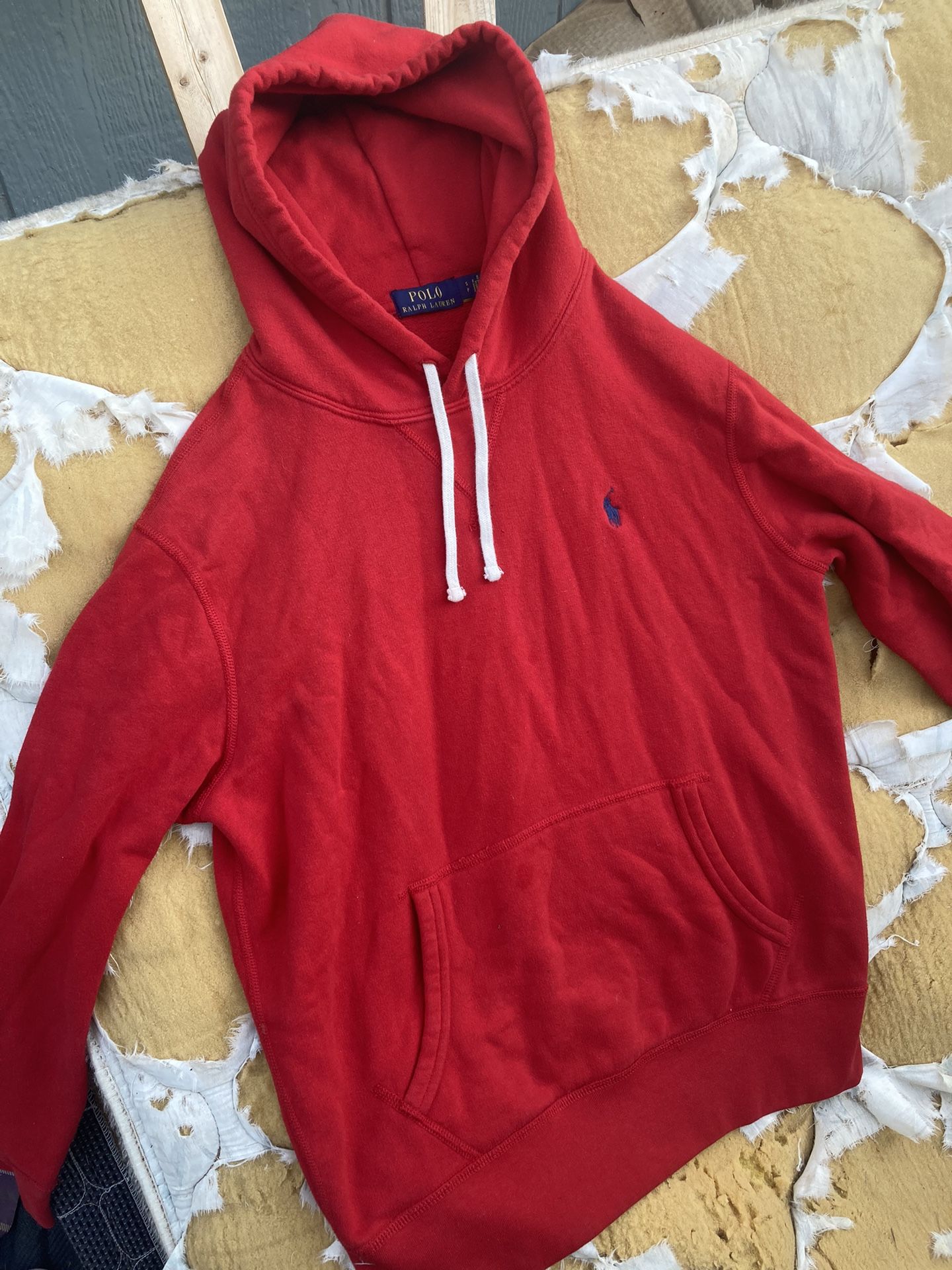 Red Men’s Small Polo Jacket