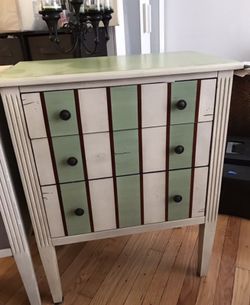 Pier One Imports distressed end table