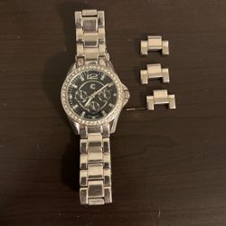 Charming Charlie Silver Watch 