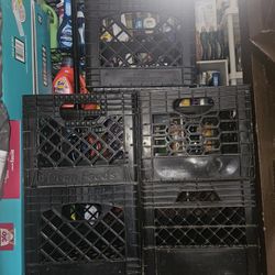 5 Milk Crates