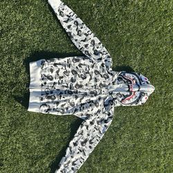 BAPE ABC Camo Double Shark Full Zip Hoodie
