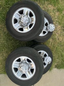Ram 2500 18" steel rims