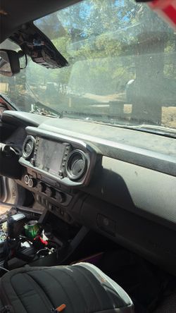 Tacoma oem dash bored & radio
