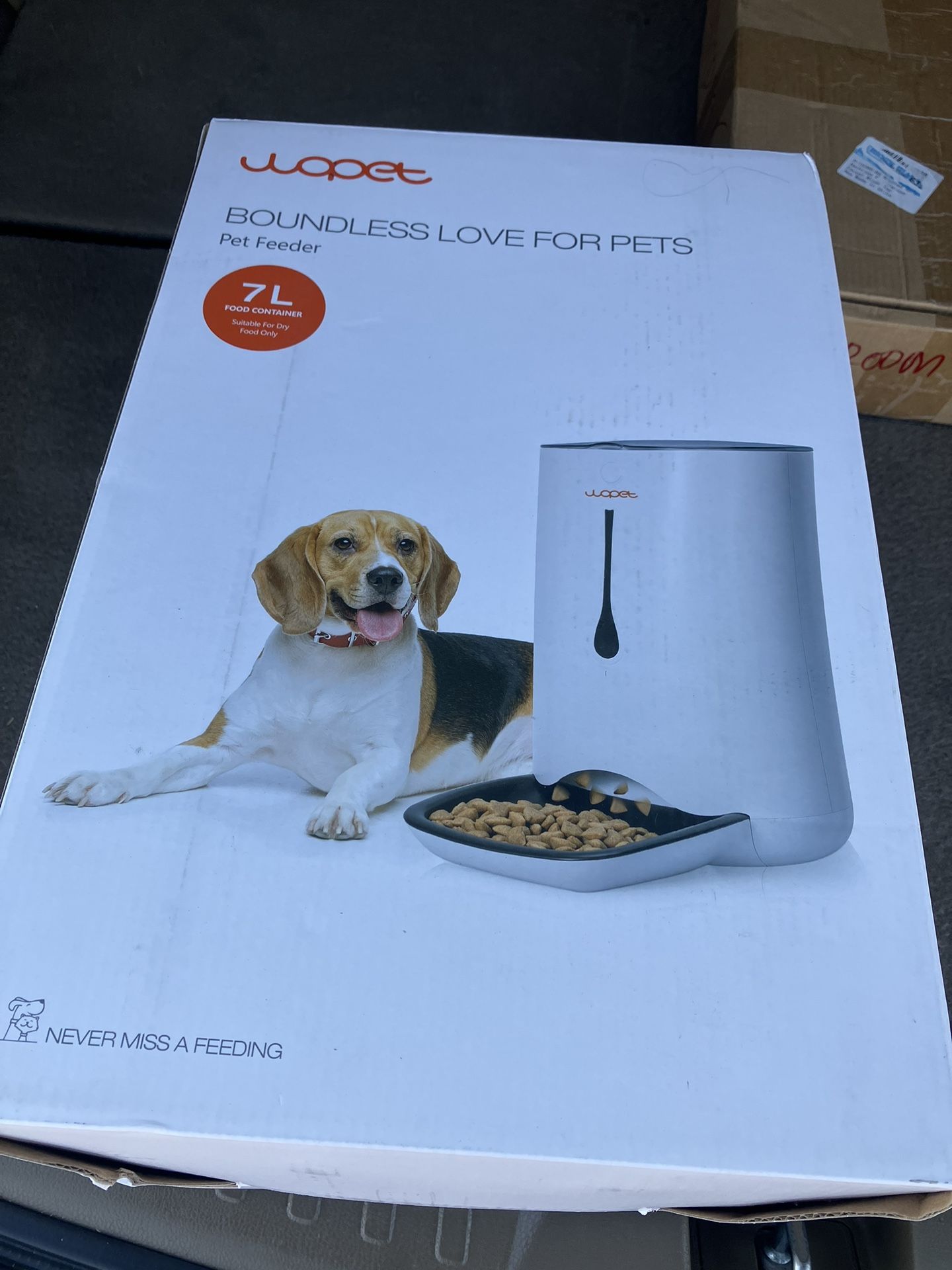 large dog feeder