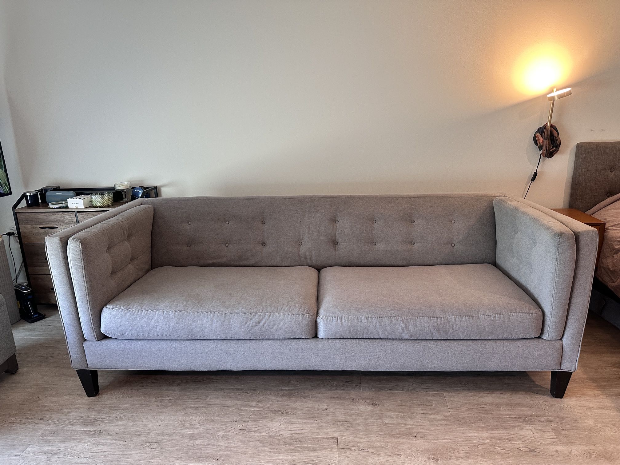 Gray Macy’s Couch