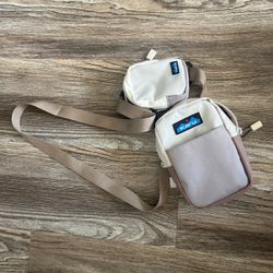 Kavu Beige Cross Body Bag