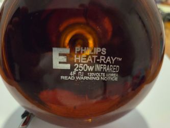 Philips Heat-Ray 250W Infrared Bulb