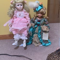 Vintage Porcelain Dolls