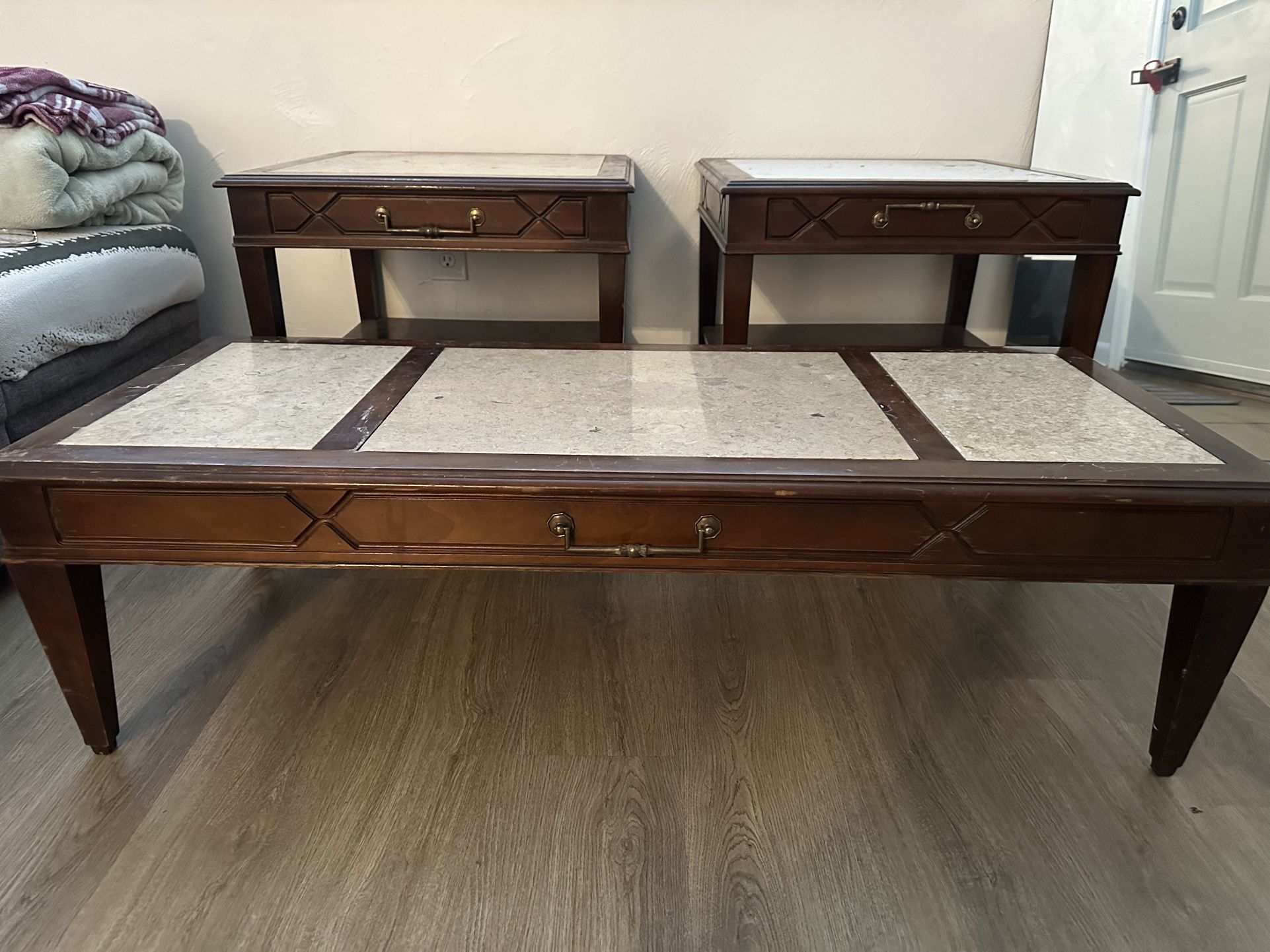 End Tables With Matching Coffee Table