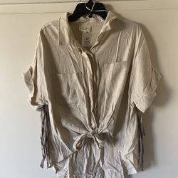 Western Button Up Top