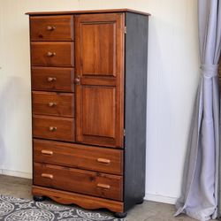 Tall wooden dresser/armoire - FREE DELIVERY