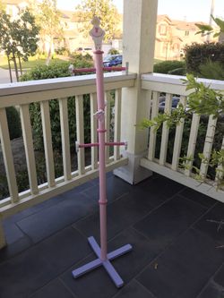 Kid coat hat rack 52”
