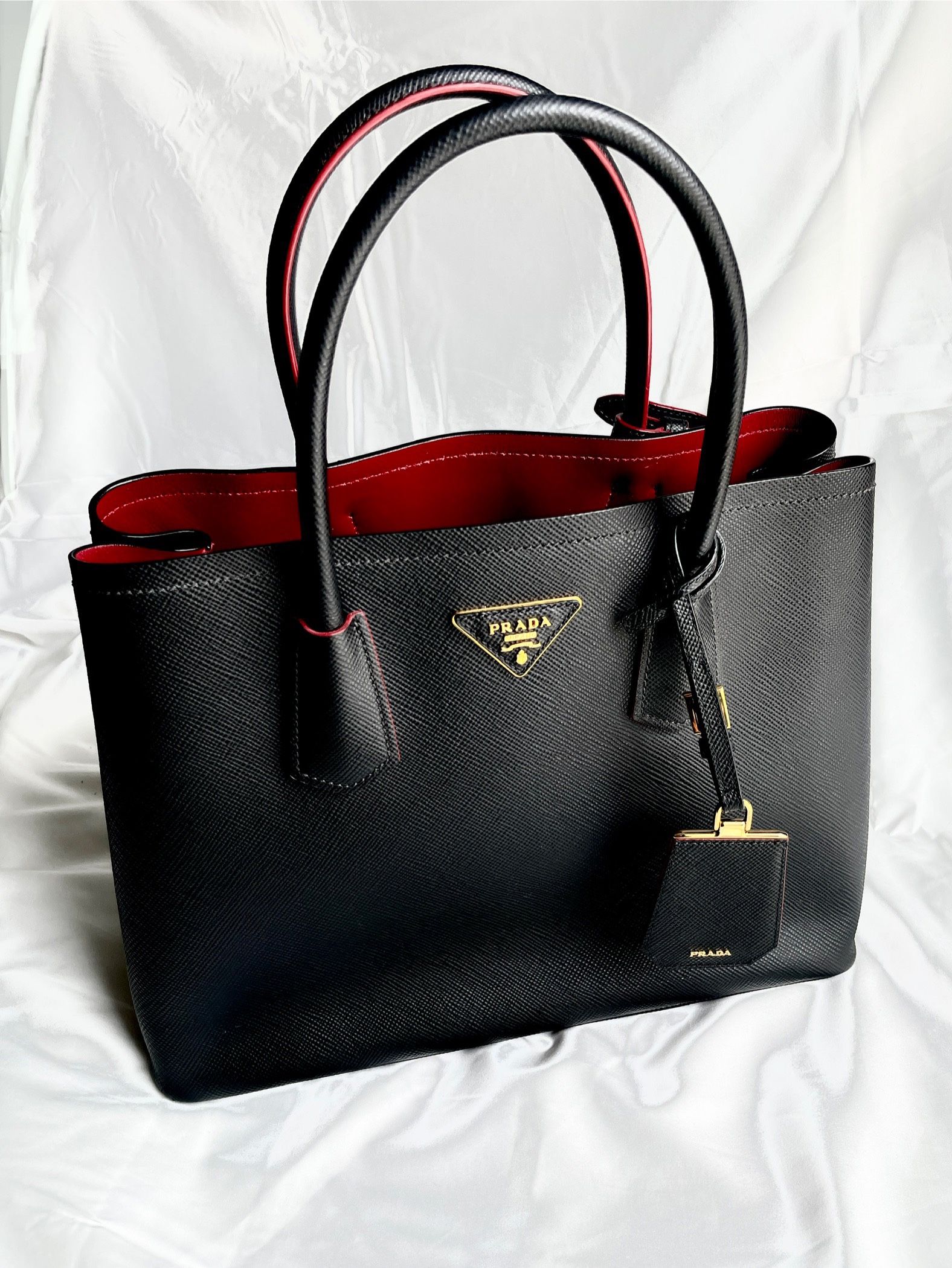 Prada Bag with Crystal Prada Strap - Like New