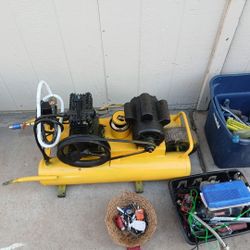 Electric wheelbarrow compressor