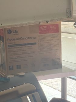 BRAND NEW LG 6,000 BTU Window Air Conditioner – In Box