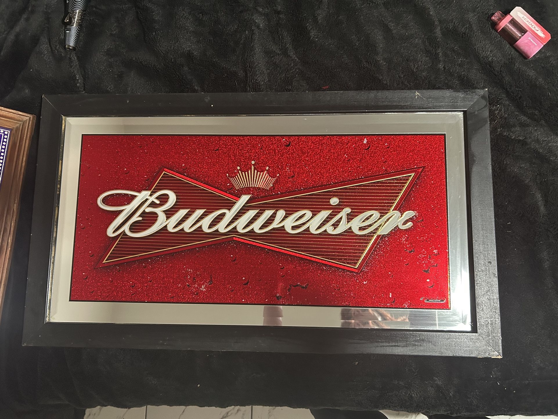 Large Budweiser Wall Art- Rare