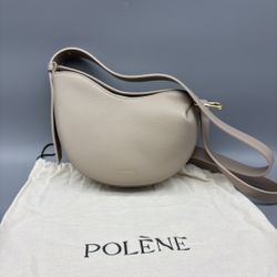 POLENE Pea Bag White Crossbody Bag