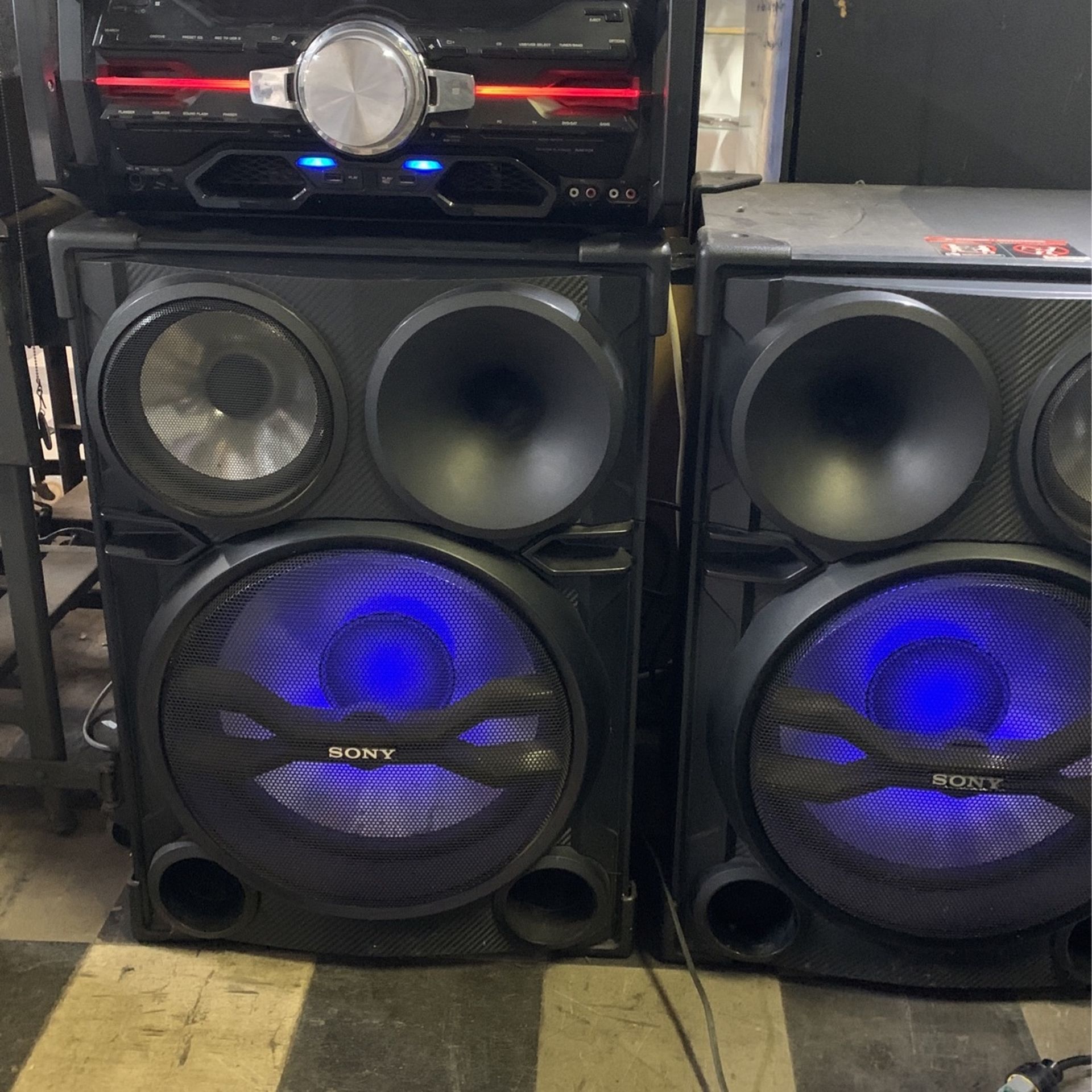 Sony LBT SH2000 Mini Hi Fi (SHAKE) w/ HCD SH2000 SS SH2000P