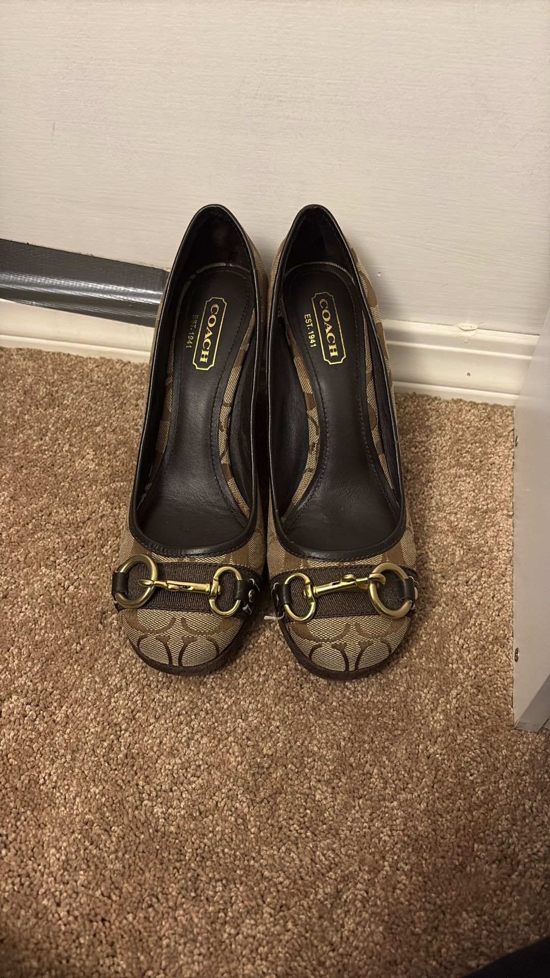 Coach Wedge Heels