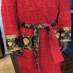 Hooded Versace Robe