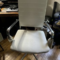 White Office Chair 