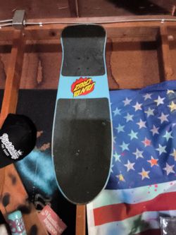 Strangers thing special edition santa cruz skateboard and a sector 9 long board