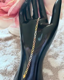 Tricolor Bracelet Silver.925