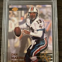 2000 Dan Marino Uncirculated PSA Gem Mint 10