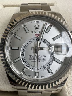2023 ROLEX SKYDWELLER BOX AND PAPERS