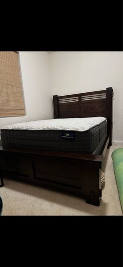 Queen Wooden Bed Frame