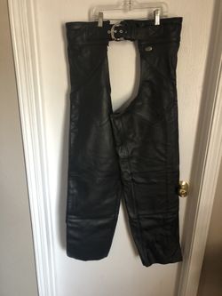 Harley Davidson leather chaps
