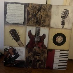 Music Canvas Wall Art