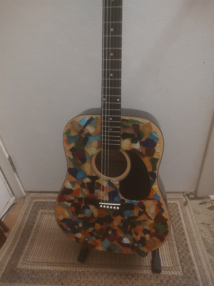 Mosaic Guitar 