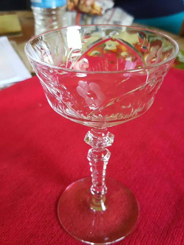 5 pcs Cristal Goblets/ Glasses