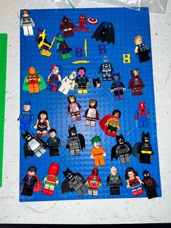 Lego marvel/dc minifigures