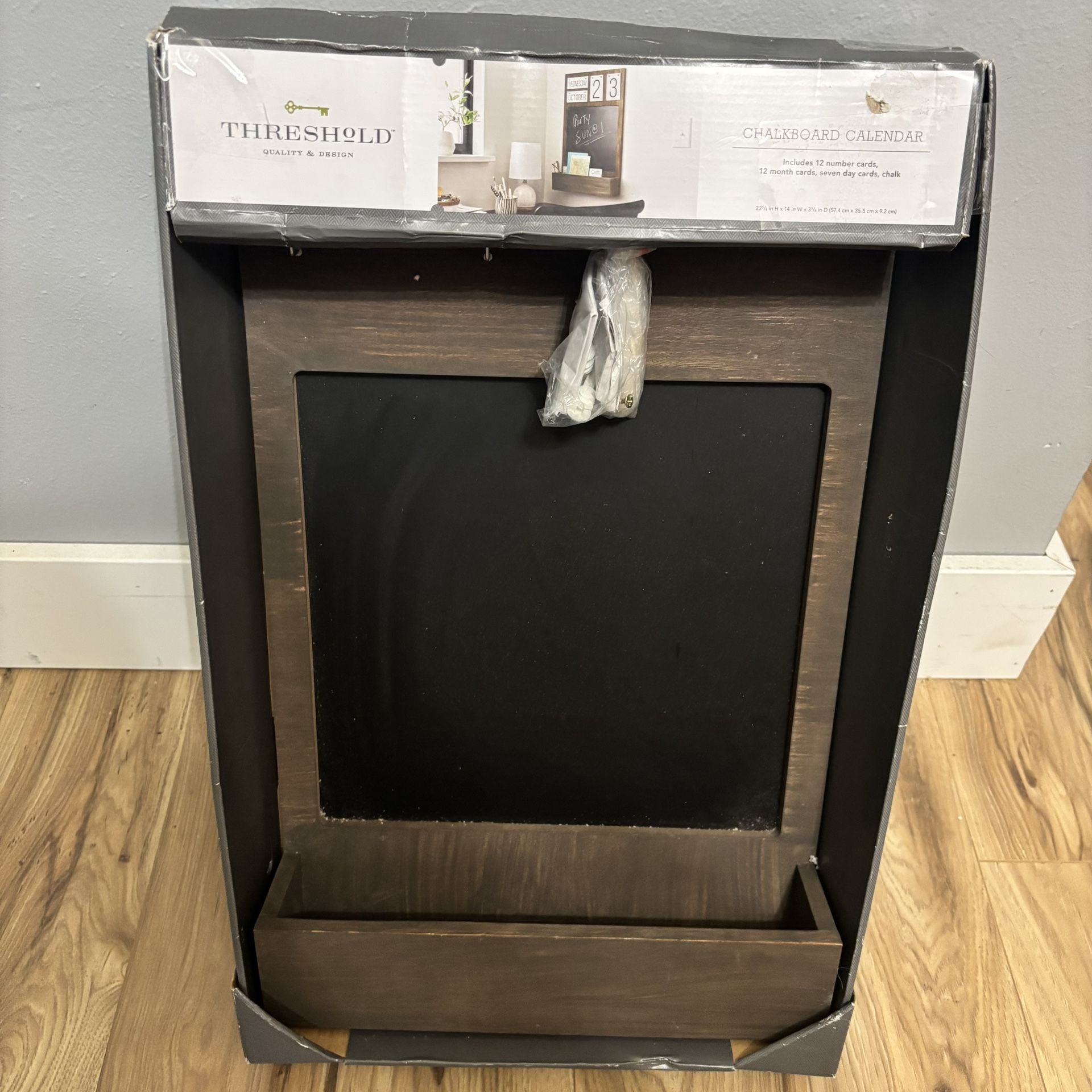 New Threshold Chalkboard Calendar