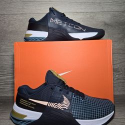 Nike Metcon 8 Armory Navy Obsidian Cerulean Orange DO9328-401 NEW Mens Sizes (See Description For Available Sizes)