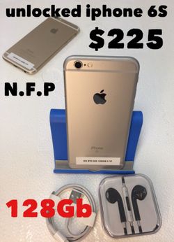 iPhone 6s clean 128GB $225 N.F.P